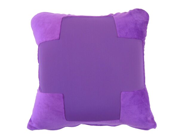 Culto Exklusiv, Kreuz aubergine, 40 x 40 cm