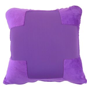Culto Exklusiv, Kreuz aubergine, 40 x 40 cm