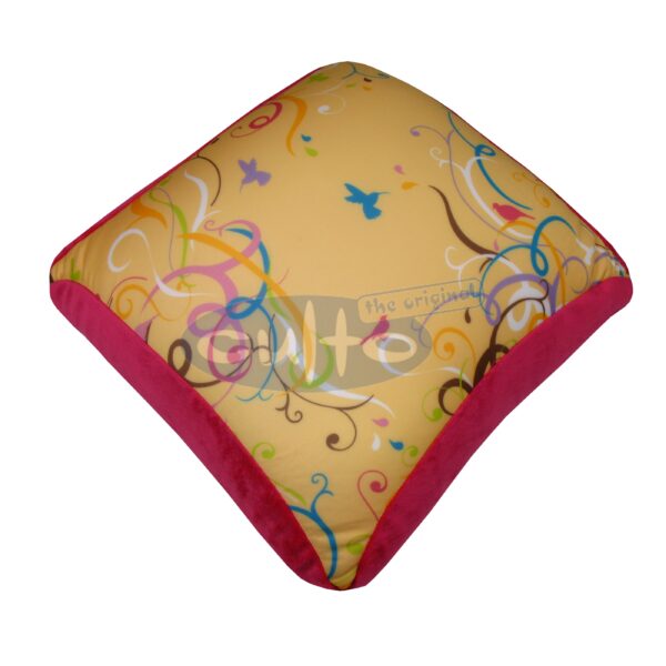 Mio Fiesta, Ornament apricot, Plüsch rosa, 35 x 35 x 16 cm