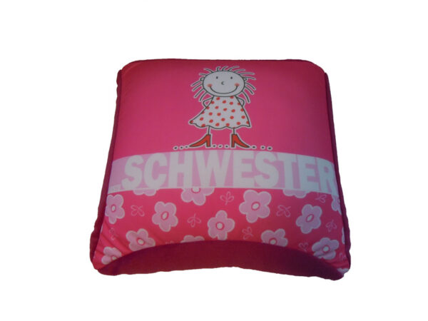 Mio Fiesta Schwester, Plüsch pflaume, 35 x 35 x 16 cm