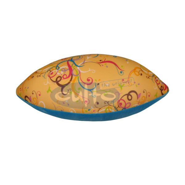 Mio Trinity klein Ornament apricot, Plüsch blau, 60 x 25 x