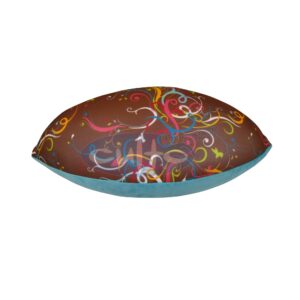 Mio Trinity klein Ornament braun, Plüsch hellblau, 60 x 25 x