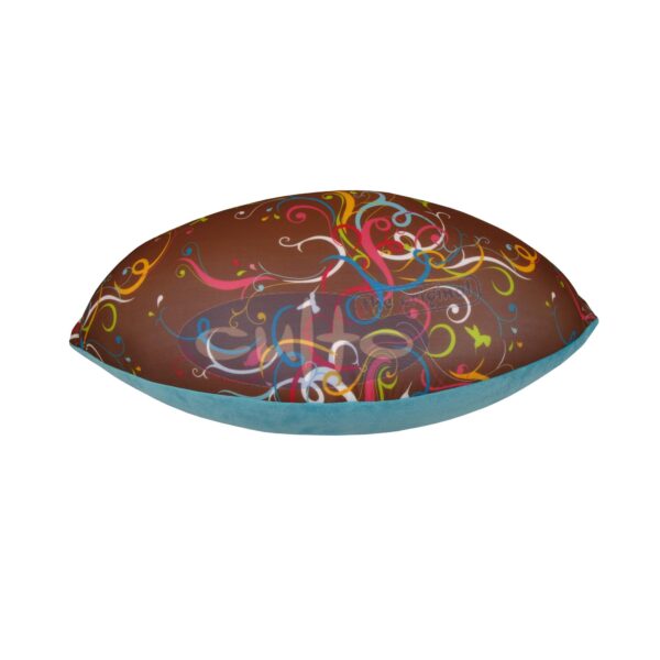 Mio Trinity Ornament braun, Plüsch hellblau, 70 x 30 x 25 cm