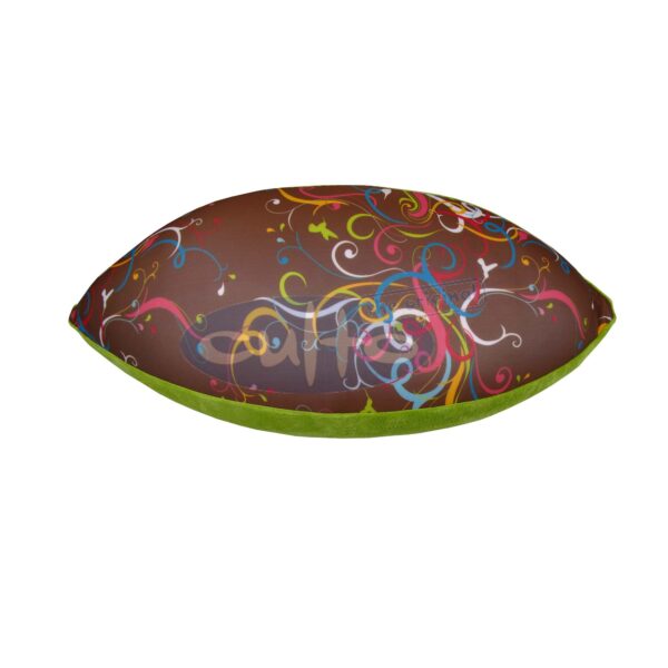 Mio Trinity klein Ornament braun, Plüsch grün, 60 x 25 x