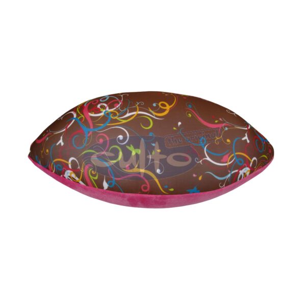 Mio Trinity klein Ornament braun, Plüsch pink, 60 x 25 x