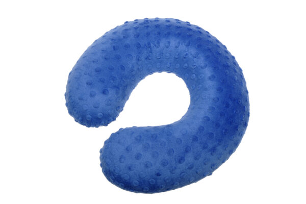 Memory Nackenrolle, kornblumenblau, ca.  33 x 31 x 11 cm